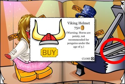 September Clothing Catalog Red Viking Helmet Cheat