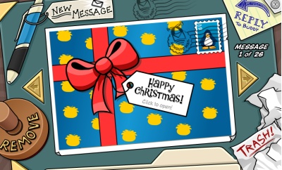 Candy Cane Hat Present