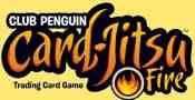 Club Penguin Card-Jitsu Fire Trading Cards Logo
