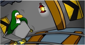 penguin-cart-surfing