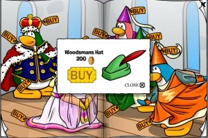 Image of Club Penguin Woodsman Hat