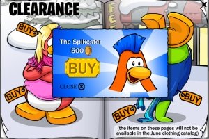 Image of Club Penguin Spikester
