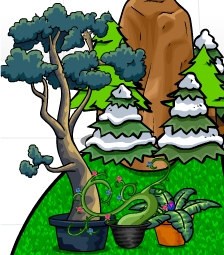Club Penguin's Rockhopper Plants