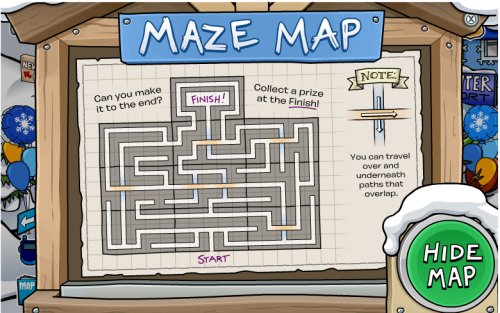 Map Of The Maze
